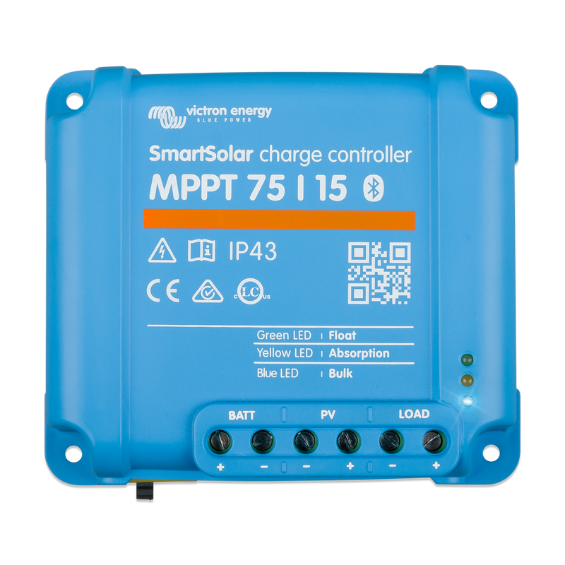 SmartSolar MPPT 75/15, solcellsregulator