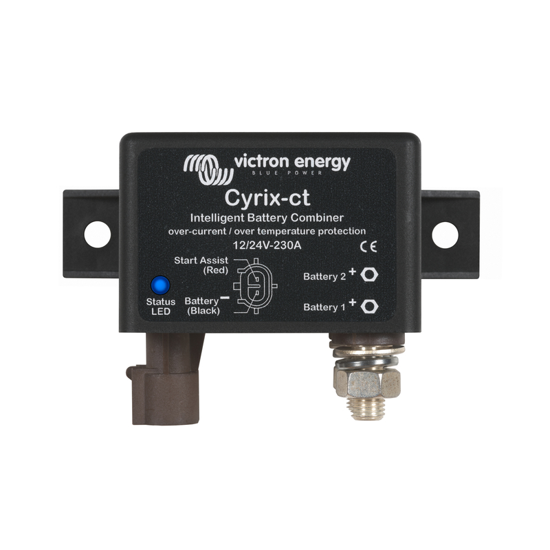 Cyrix-ct 12/24V-230A, batterikombinerare