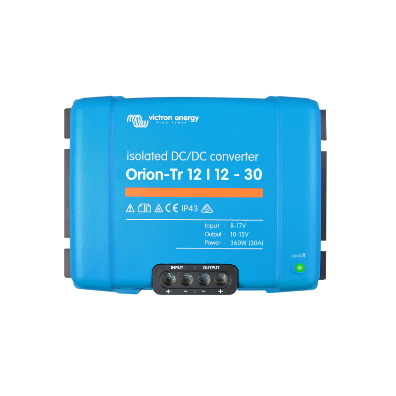 Orion-Tr 12/12-30A (360W) Isolated DC-DC converter