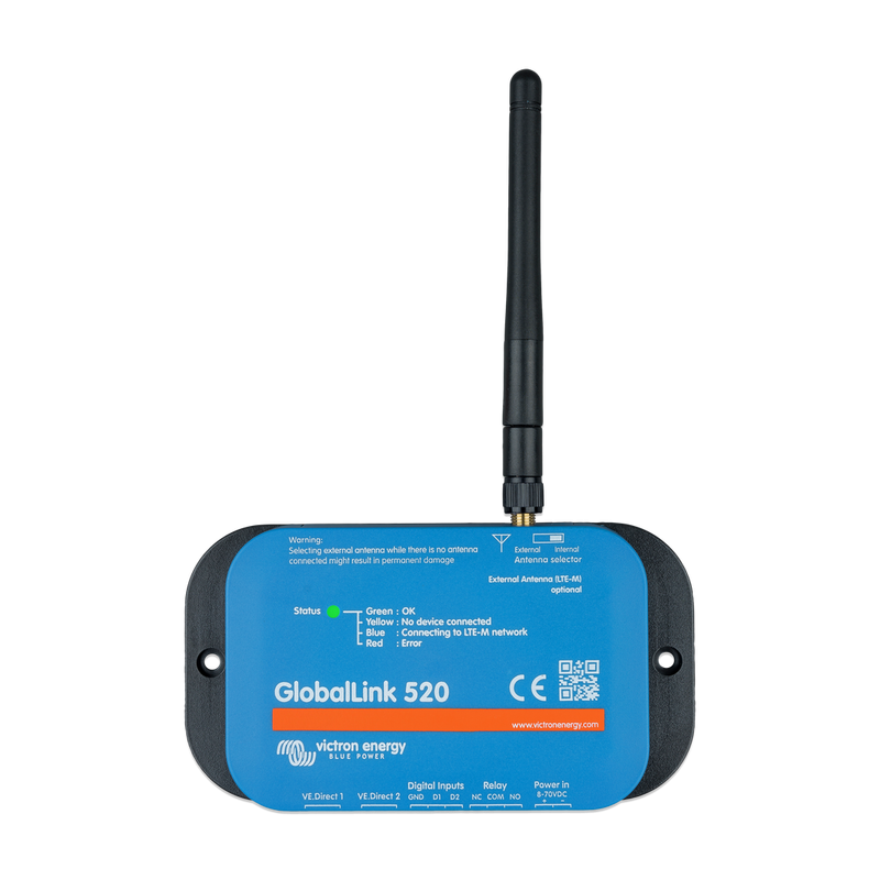 GlobalLink 520, 4G-router för VE.Direct till Victron VRM.