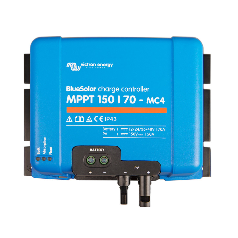BlueSolar MPPT 150/70A-MC4, solcellsregulator (med MC4-kontakter)